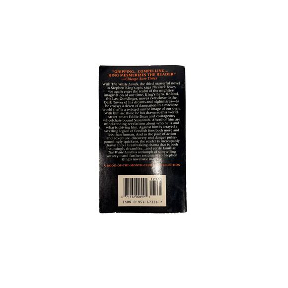 Vintage Paperback The Waste Lands (The Dark Tower III) Stephen King 1991 Signet - Picture 4 of 5